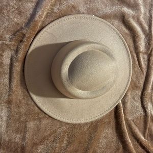 Cream Fedora
